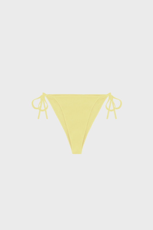 TRIANGLE BIKINI BOTTOM IN RIBBED JERSEY